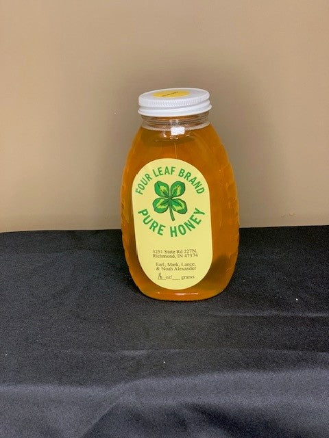 16oz Glass Jar Wildflower Honey